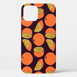 Case-Mate iPhone Case Oranges sans couture motif, texture vintage.