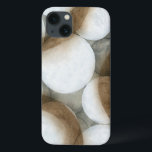 Etui iPhone Case-Mate Orbes blanches et cercles Brown<br><div class="desc">Trois cercles bruns partagent une toile avec des orbes blanches lumineuses dans cette superbe oeuvre de Jennifer Goldberger. Lumineux et amusant,  ce morceau aurait l'air génial dans votre maison. Commandez les vôtres dès aujourd'hui !</div>