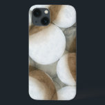 Etui iPhone Case-Mate Orbes blanches et cercles Brown<br><div class="desc">Trois cercles bruns partagent une toile avec des orbes blanches lumineuses dans cette superbe oeuvre de Jennifer Goldberger. Lumineux et amusant,  ce morceau aurait l'air génial dans votre maison. Commandez les vôtres dès aujourd'hui !</div>