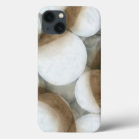 Orbes blanches et cercles Brown