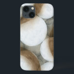 Etui iPhone Case-Mate Orbes blanches et cercles Brown<br><div class="desc">Trois cercles bruns partagent une toile avec des orbes blanches lumineuses dans cette superbe oeuvre de Jennifer Goldberger. Lumineux et amusant,  ce morceau aurait l'air génial dans votre maison. Commandez les vôtres dès aujourd'hui !</div>