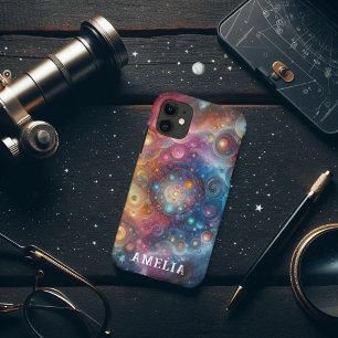 Case-Mate iPhone Case Orbes de Pluie Arc-en-ciel Abstraites Colorées Cél