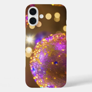 Coque Pour iPhone 16 Plus Orbes Étincelantes - Un Écran Éblouissant