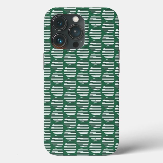 Coques Case-Mate iPhone Orbes Vertes d'Interférence (Verso)