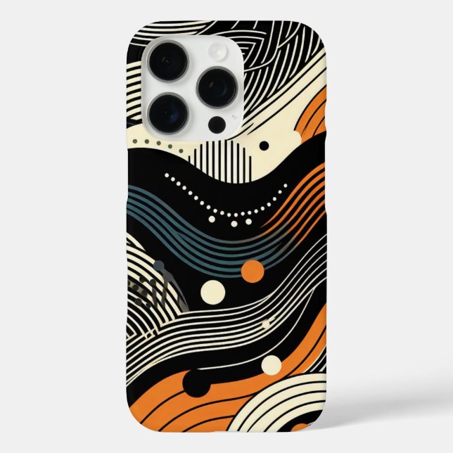 Coques Case-Mate iPhone Orbite de forme d'onde (Verso)