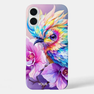 Coque Pour iPhone 16 Plus Orchidée rose Imaginaire mignonne