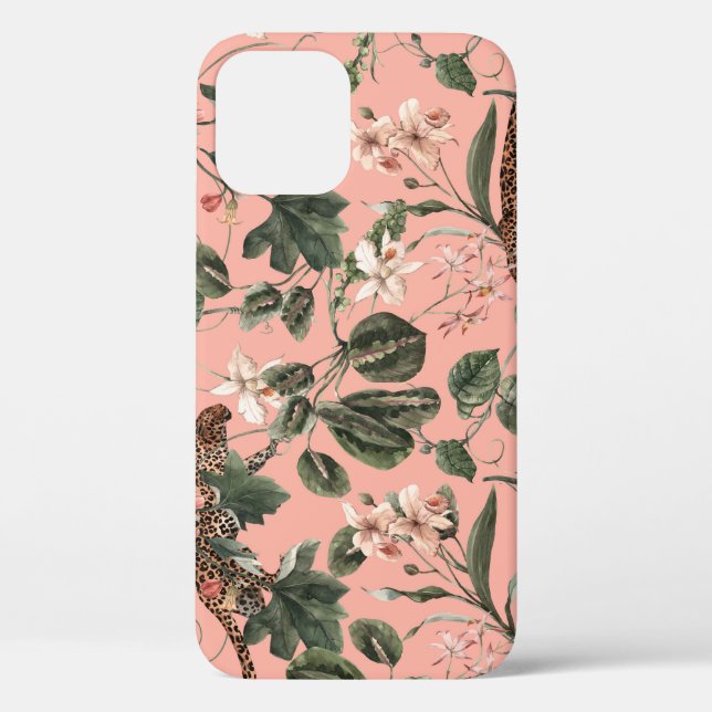 Coques Case-Mate iPhone Orchidée tropicale, papillons : aquarelle exotique (Verso)