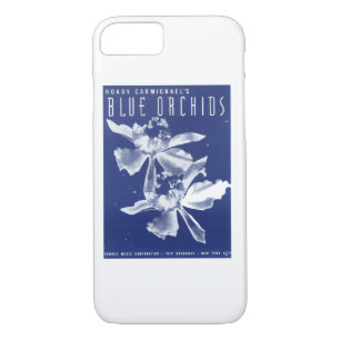 Coque Case-Mate iPhone Orchidées bleues