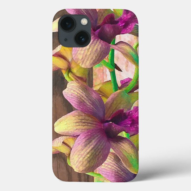 Coques Case-Mate iPhone Orchidées en fleurs (Verso)