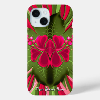 Coque Case-Mate iPhone Orchidées hawaïennes - Personnalisées
