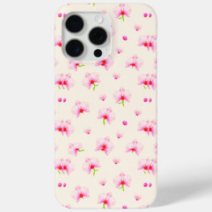 Coque Case-Mate iPhone Orchidées roses pastel