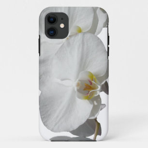 Coque iPhone 11 Orchidées tropicales blanches