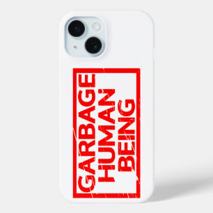 Coque Case-Mate iPhone Ordures Etre Humain Timbre