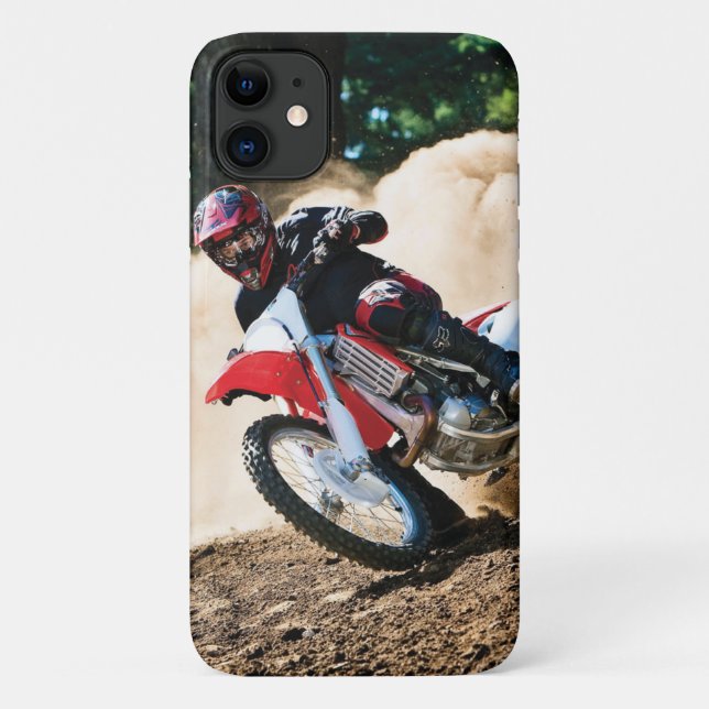 Coques Case-Mate iPhone oreiller de jet de pilote de motocross (Dos)