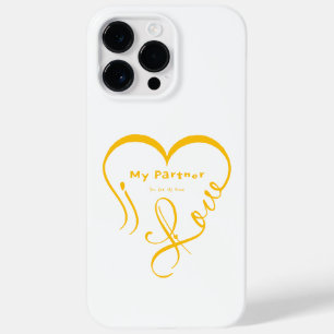 Coque Case-Mate iPhone Oreiller jeté J'aime mon partenaire - Vous êtes ch