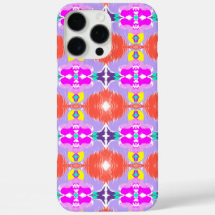 Coque iPhone 16 Pro Max Oreiller jeté kaléidoscope Solar Bloom