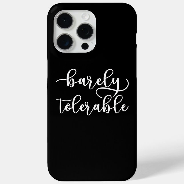 Coques Case-Mate iPhone Orgueil et Préjugés - à peine tolérable I (Verso)
