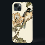 Etui iPhone 13 Oriental Bird<br><div class="desc">This art print displays sharp,  vivid image of an oriental bird perched on a branch. Below it there est à orange flower with a high degree of color accuracy. This contemporains fine art print of a traditional Oriental-Inspecred art veut add character to any wall in your house.</div>