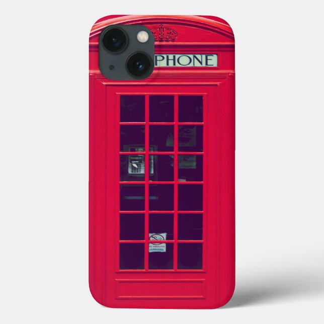 Coques Case-Mate iPhone Original british red phone box (Verso)
