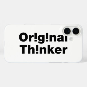 Coque Pour iPhone 16 Plus Original Thinker