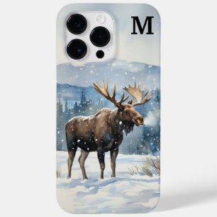 Coque Case-Mate iPhone Orignal au pinceau aquarelle dans la nature hivern