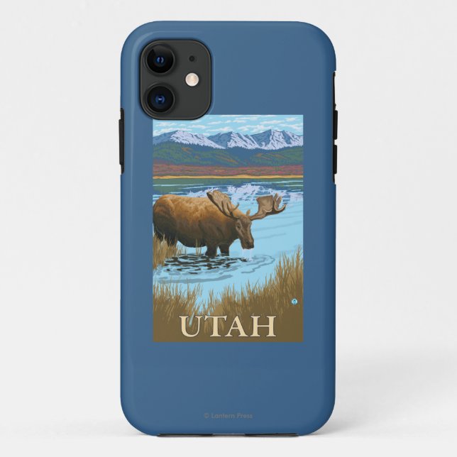 Coques Case-Mate iPhone Orignaux DrinkingUtah (Dos)
