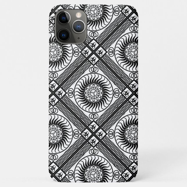 Coques Case-Mate iPhone ornement celtique diagonal (Dos)