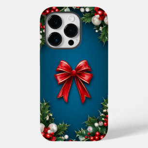 Coque Case-Mate iPhone 🎀 Ornement de Fête Lumineux pour les Fêtes 💙 Noë
