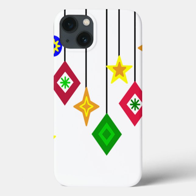 Coques Case-Mate iPhone Ornements de Noël (Verso)