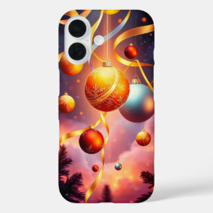 Coque Pour iPhone 16 ornements et rubans tourbillonnants surréalistes