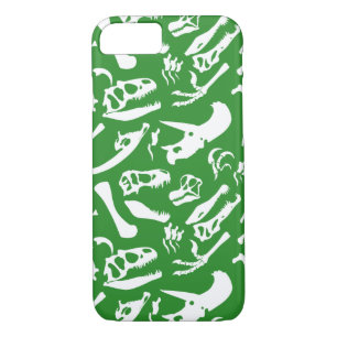 Case-Mate iPhone Case Os de dinosaure (vert)
