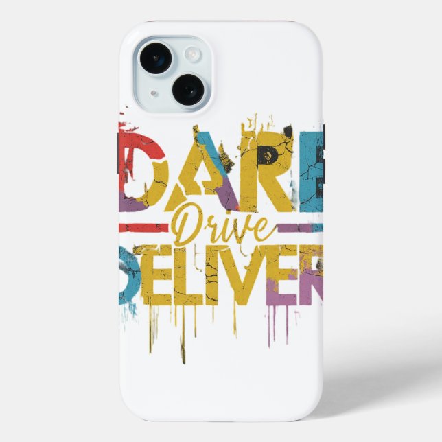 Coques Case-Mate iPhone Osez, Conduisez, Livrez (Verso)