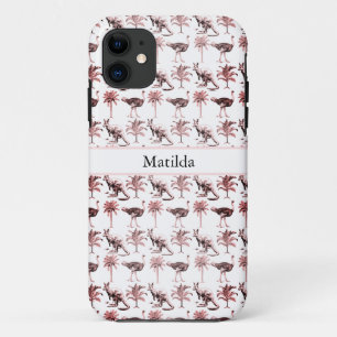 Case-Mate iPhone Case Ostriches et kangourous, personnalisables