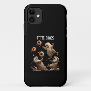 Case-Mate iPhone Case Otter Chaos Drôle Bagel Combattre Des Loutres De M