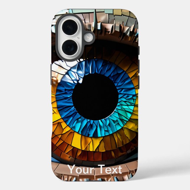 Coques Case-Mate iPhone OtterBox Tournesol Eye Design Patten (Verso)