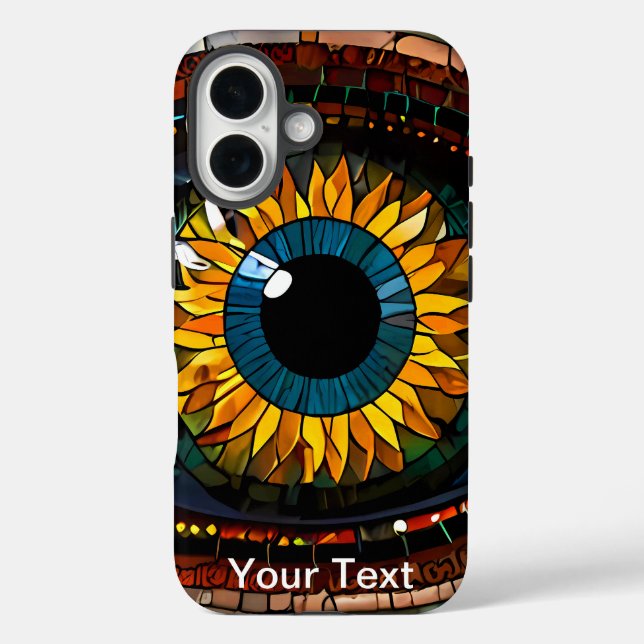 Coques Case-Mate iPhone OtterBox Tournesol Eye Design Patten (Verso)