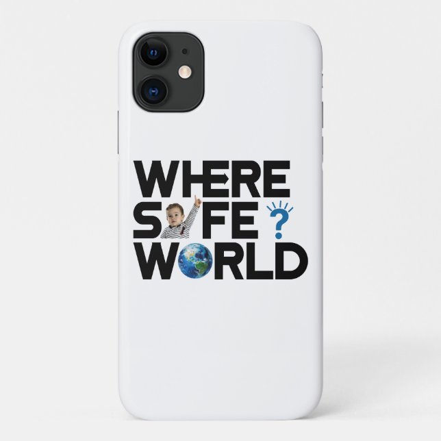 Coques Case-Mate iPhone Où le monde est-il sûr ? Nous voulons la liberté e (Dos)