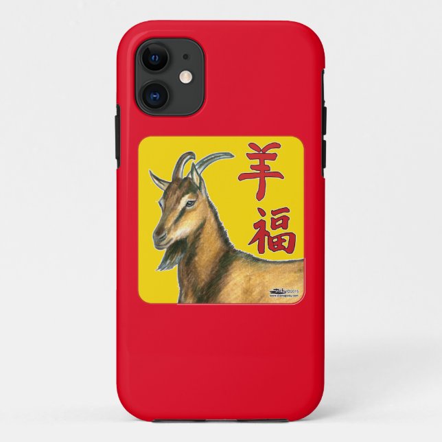 Coques Case-Mate iPhone Ouais de Goat-Good Luck ! (Dos)