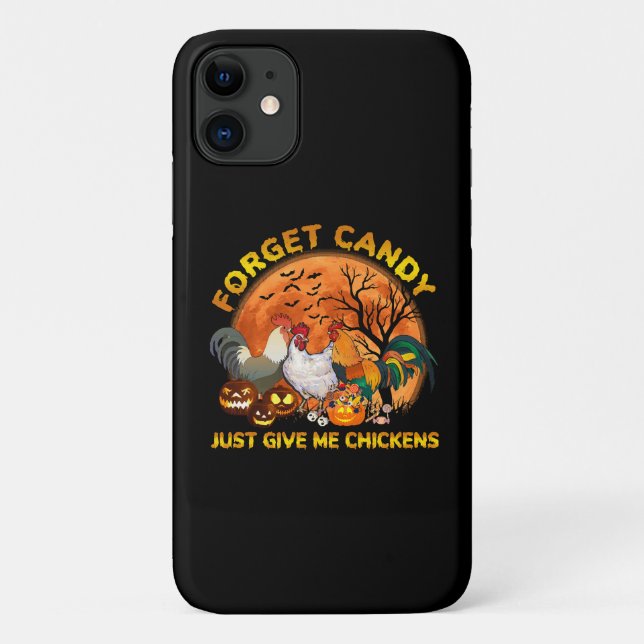 Coques Case-Mate iPhone Oubliez les bonbons, donnez-moi juste des poulets (Dos)