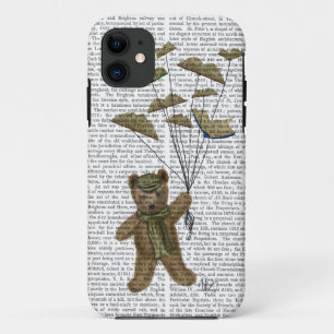 Coques Pour iPhone Ours avec des papillons de livre