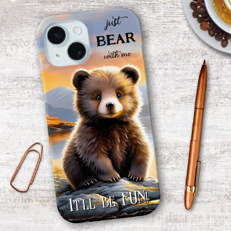 Coque Case-Mate iPhone Ours avec moi Cute Bear Cub