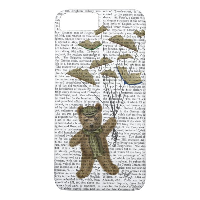 Coques Case-Mate iPhone Ours avec papillons du livre (Dos)