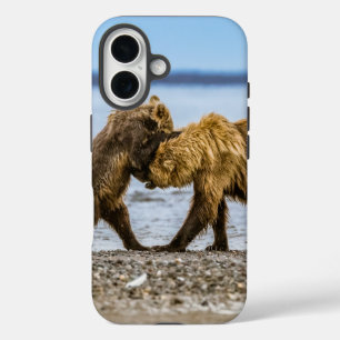 Coque Pour iPhone 16 Ours brun côtier