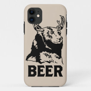 Etui iPhone Case-Mate Ours + Cerf = Bière