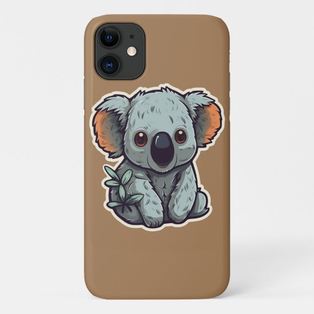 COQUES Case-Mate iPhone OURS DE CARTOON KOALA (Dos)