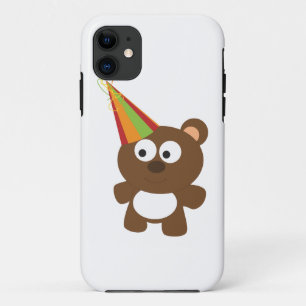 Coque iPhone 11 Ours de fête