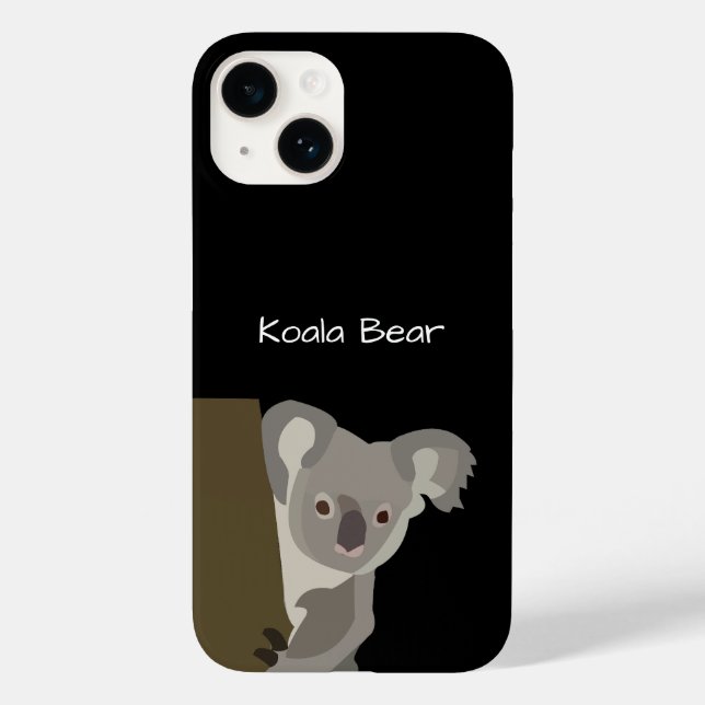 Coques Case-Mate iPhone Ours en koala personnalisé  (Verso)