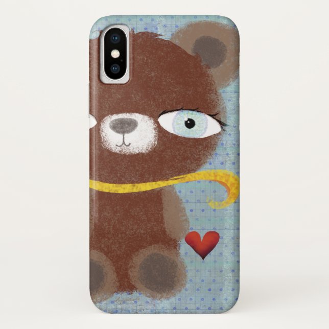 COQUES Case-Mate iPhone OURS EN PELUCHE (Dos)