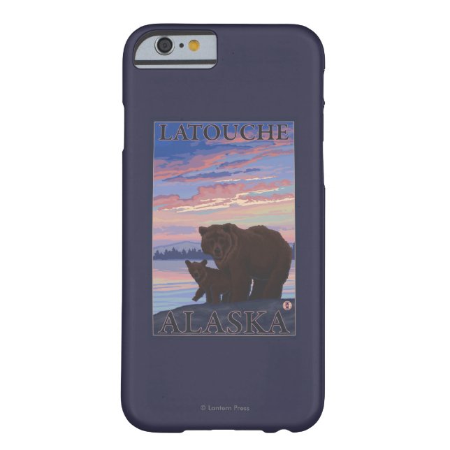 Coques Case-Mate iPhone Ours et cub - Latouche, Alaska (Dos)