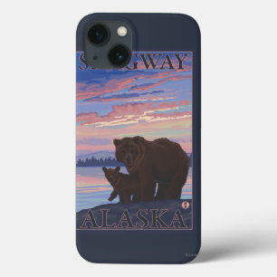 Case-Mate iPhone Case Ours et CUB - Skagway, Alaska